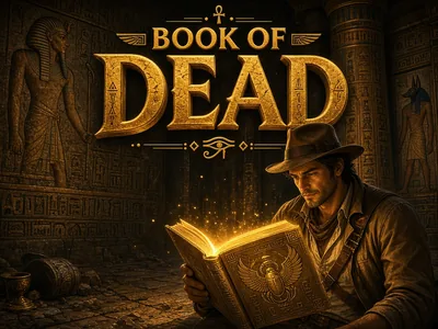 Original Book of Dead poster on Crore Bet slots.
