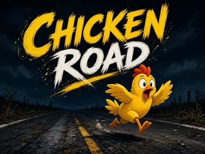 Original Chicken Road poster on Crore Bet crash games.