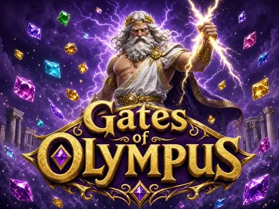 Original Gates of Olympus poster on Crore Bet slots.
