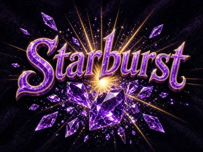 Original Starburst poster on Crore Bet slots.