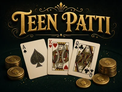 Original Teen Patti poster on Crore Bet live casino.